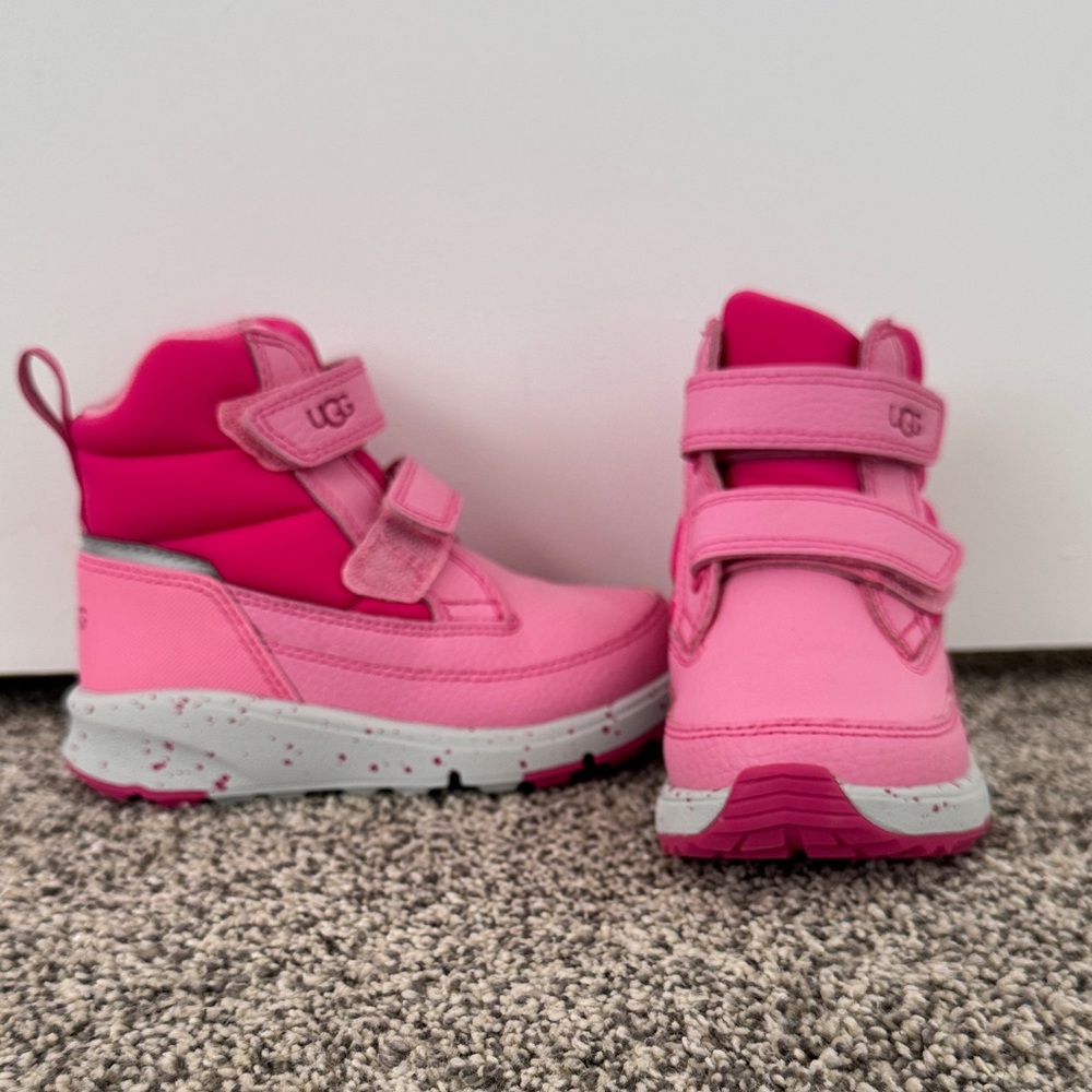 UGG Toddler Girls Vibrant Pink Dannie Weather Snow Boots